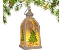 Hogvinnatil Lanterne Décorative De Noël - Lumière Fonctionnant Sur Piles,Lanternes Pour Terrasse,Pour La Table, Le Jardin, L'Arbre, L'Exposition, La Fête, Les Vacances De Noël, Les Événements