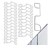 Hogvinnatil Lot de 25 colliers de serrage en acier inoxydable pour serrer et ajuster les poteaux de jardin