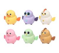 Hogvinnatil Lot de 6 jouets de développement de mouvement magnétique - Jouet coloré pour le road trip amusant - Jeu éducatif pour l'enseignement à la maison