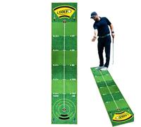 Hogvinnatil Mettre le tapis vert, pratiquer la mise au vert | Tapis d'entraînement pour homme avec fond antidérapant pour golfeurs, améliore vos compétences en matière de formation