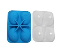 Hogvinnatil Moule à Mousse,Moules Gelée 3D Forme Mangue - Moule De Cuisson À Démoulage Facile 4 Cavités Pour Décorateurs De Gâteaux De Mariage, Pâtissiers Amateurs, Traiteurs, Et