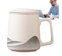 Hogvinnatil Mug Avec Infuseur À Thé - 36 cl Bouteille Avec Doublure En Acier Inoxydable,Tasse Pour De Thé - pour Hommes et Femmes, Maison, Lieu de Travail, Bureaux, Voyage, Célébrations