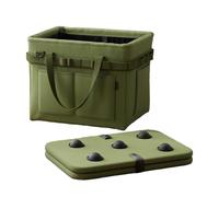 Hogvinnatil Organisateur de bagages, boîte organisateur pliable porte-bagages de voiture - voiture pour organisation voyage camping SUV pique-nique barbecue extérieur