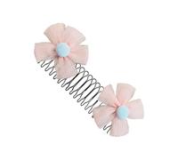 Hogvinnatil Peignes latéraux pour femmes, peignes à cheveux pour femmes cheveux fins, pinces à couronne de fleurs - Peigne latéral décoratif solide pour femmes chignons accessoires de coiffure pour
