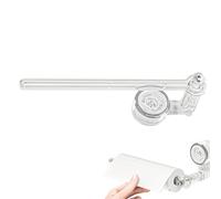 Hogvinnatil Porte-Essuie-Tout Adhésif Salle De Bain - Support De Rouleau Papier Cuisine Amovible,Distributeur Film Alimentaire Et Organisateur Salle De Bain sans Percage pour Cuisine Domicile Sink