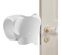 Hogvinnatil Protecteur mural de porte, protection murale de la poignée de porte - Porte murale Stop Many Cover Anti-collision, Silicone Shield Cushion Lucky Cat Elephant, Réutilisable