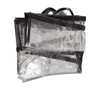 Hogvinnatil Protection pour table de massage - Housse de lit transparente en EVA pour salon de beauté | Protecteur antidérapant imperméable de 58 x 180 cm, pliable pour hôtel ou maison