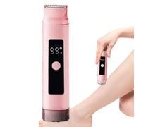 Hogvinnatil Rasoir Électrique pour Femmes - Épilateur pour Poils Bras | Appareil Électrique 2 Têtes Imperméable Usage Sec & Humide Zones Intimes Visage Maillot Jambes Femmes