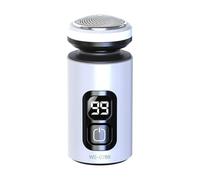 Hogvinnatil Rasoirs Électriques Pour Hommes,Rasoir De Voyage Compact Puissant Et Portable | Épilateur Visage Sans Fil Pour Soin Quotidien, Voyage, Bureau, Extérieur Et Urgence