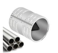 Hogvinnatil Redresseur rigide, ébavureur de tubes, machine d'ébavurage en acier inoxydable avec chanfrein pour entretien d'atelier, réparation métallurgie fabrication maison plomberie