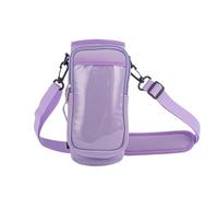 Hogvinnatil Sac de gym magnétique pour homme et femme - Porte-bouteille d'eau - Accessoire de voyage - Porte-bouteille d'eau - Porte-bouteille avec bandoulière - Pour homme et femme, lilas, Voir