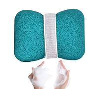 Hogvinnatil Sac pour tablettes de savon | Porte-savon économiseur de pilule - Porte-savon avec luffa Accessoire pratique pour douche quotidienne, yoga, voyage, hôtel, camping, gym, maison, bain