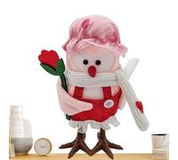 Hogvinnatil Sculpture décorative d'oiseaux, décorations d'oiseaux d'amour de Saint | Ornements colorés d'oiseaux debout,Décoration drôle d'oiseaux lumineux, approvisionnement de fête de Saint pour