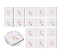 Hogvinnatil Serviettes de dîner, serviettes de fête, serviettes carrées, serviettes de vacances | 20 serviettes en papier absorbantes, décorations, décoration de table familiale