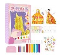 Hogvinnatil Set à gratter pour, Cahier à gratter, Carte à gratter Faite à la Main, Art Arc-en-, Ensemble de Peinture pour, Carte Arc-en- pour Thanksgiving, san,