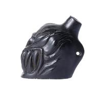 Hogvinnatil Sifflet de jouet d'extérieur - Collectionneur insolite crâne gothique Halloween, accessoires en résine, cris et blagues pour cosplay, événements, fêtes familiales, salle de classe