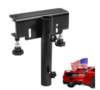 Hogvinnatil Support de drapeau de camionnette, support de drapeau de lit de ramassage - Il n'y a pas de support pour le lit de remorque de perçage qui s'adapte au mât du drapeau de 1,2 mm