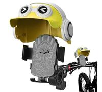 Hogvinnatil Support Vélo Téléphone avec Pare-Soleil | Monture Vélo Casque - Accessoires d'Électronique Grand Public pour la Visualisation GPS, Les Appels Vidéo, la Navigation, et Le