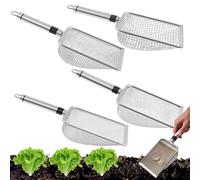 Hogvinnatil Tamis à sable - Pelle à tamis pour jardin avec 4 pièces, design spacieux, économie, assistant efficace pour sable au sol, roches, préparation et jardin