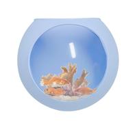 Hogvinnatil Vase Mural en Silicone, Vase à Fleurs Mural | Pot de Mural en Silicone adhésif Puissant,Station de Propagation du Globe oblat, Support Mural Transparent pour Aquarium pour s aériennes, s