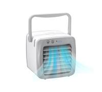 Hogvinnatil Ventilateur de bureau - Ventilateur de chambre à 3 vitesses avec humidificateur, pour bureau, table intérieure chambre cuisine