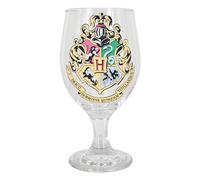 Hogwarts Verre à changement de couleur Blason de Poudlard - Officiellement licencié, Verre pour cocktails ou boissons froides 330ml