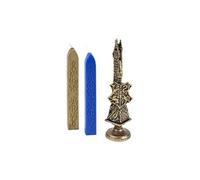 Hogwarts Wax Seal Stamp Set - 11cm (H) x 3cm (W) x 3cm (D)