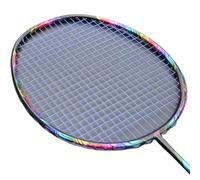 Hohe Spannung 3 5lbs Volle Carbon Faser Badminton Schläger Aufgereiht UltraLaleicht 4u 82g Professionelle Ausbildung Schläger Mit Taschen Erwachsenen