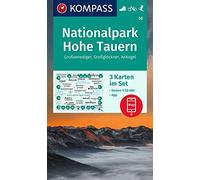 Hohe Tauern NP 3-set GPS Grossvenediger, Grossglockner, Ankogel