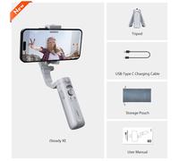 Hohem-Cardan de recrutement iSteady pour smartphone,stabilisateur de détermination à 3 axes - Type XE Grey