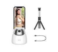 Hohem-Go AI Face Follow Track,Auto Hurized,Tête de gardien rotative,Tilt,Stabilisateur de trépied vidéo pour Smartphone,Appareils photo - Type Black Selfie Sticks