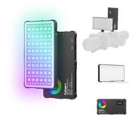 Hohem HPL-R01 Éclairage Photo Portable pour Stabilisateur iSteady M7 et Smartphone - 95+ CRI, 2500K-9000K Température de Couleur, RGB 360° avec 24 Effets, Mode Flash pour Streaming Vidéo