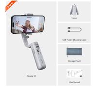 Hohem-iSteady M6 iSteady Recruitment Stabilisateur de cardan à 3 axes,Trépied pour selfie avec lumière de remplissage magnétique pour smartphone,Éclairage vidéo - Type iSteady XE