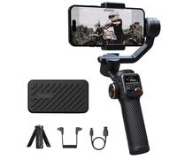 Hohem iSteady M6 Stabilisateur de cardan pour smartphone Cardan de t l phone portable 3 axes cran OLED int gr Charge utile 400 g Charge invers