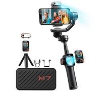 Hohem iSteady M7 AI Tracking Stabilisateur - 3 Axes Poteau d’Extension, Gimbal pour iPhone Android