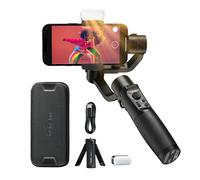 hohem iSteady Mobile Plus Kit, Stabilisateur Smartphone, Stabilisateur de Cardan 3 Axes 2024, Suivi AI, Mode Ultra Grand Angle pour iPhone 15/14 Pro/Max/Android, Charge utile 280 g, Vloggers/Youtube