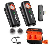 Hohem MIC-01 Micro-cravate sans fil avec récepteur - Noir