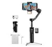 hohem Stabilisateur pour Smartphone iSteady V3 Ultra, Gimbal avec Suivi à 360°, Suivi IA Multimodal, Écran Tactile de 1,22 Pouce, Stabilisateur iSteady 9.0 pour Vlogs TikTok Youtube