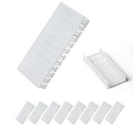 Hohitenz Lot de 12 caches modulaires 6TE pour coffret électrique - Extensibles à 12TE - Compatibles F-Tronic, Hager, Hensel - Cache aveugle pour tableau de distribution