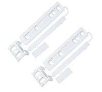 Hohitenz Lot de 2 glissières de porte coulissante pour réfrigérateur - compatible accessoires réfrigérateur AEG 223034904/1, 223034904 - réfrigérateur encastrable porte coulissante