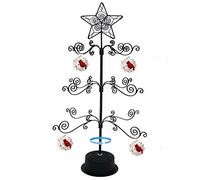 HOHIYA Sapin de Noël en Métal Support de pour Décoration Cadeaux 61 cm Noir Respectueux de la Nature