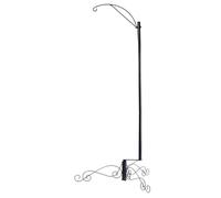 HOHIYA Support de cage à oiseaux de 154 cm, crochet de berger à suspendre pour animal de compagnie, mangeoire à colibris solaire, lanterne à suspendre pour plantes, panier de fleurs, maison, jardin,