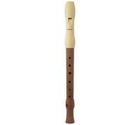 B95850 flûte à bec soprano 2 pièces doigté allemand (modèle Alegra, ivoire)