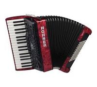 Hohner Hohner Bravo III 72 Red silent key