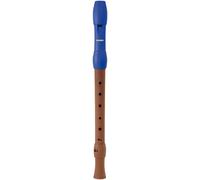 HOHNER Flûte à bec Alegra Line bleue baroque en deux parties
