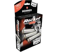 Hohner Rocket C/G/A ProPack pack de 3 harmonicas diatoniques