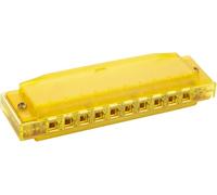 HOHNER Harmonica Translucent Harp C, jaune