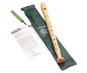 Hohner HOB9509 Flûte à bec soprano en do en plastique avec doigté baroque