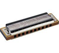 Hohner Harmonica Marine Band 1896 C, diatonique, 20 voix, étui en bois