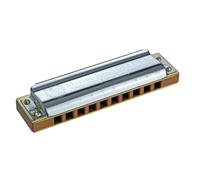 HOHNER Marine Band Deluxe - Harmonica diatonique - C clé - 10 trous - bois de poirier - laqué - avec boîtier